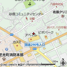 千葉県匝瑳市八日市場イ751周辺の地図