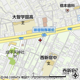 ＨＦ西新宿レジデンスＷＥＳＴ周辺の地図