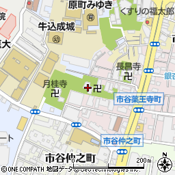 蓮秀寺周辺の地図