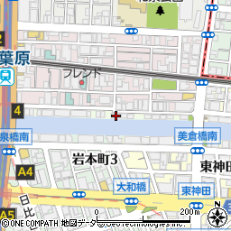 東京都千代田区神田佐久間河岸78-3周辺の地図