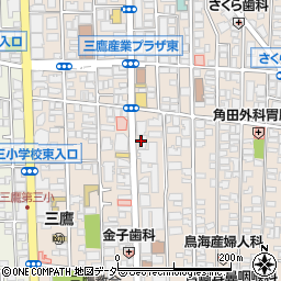 きらぼし銀行武蔵野支店 ＡＴＭ周辺の地図