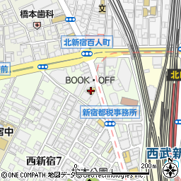 ドコモショップ　新宿小滝橋通り店周辺の地図