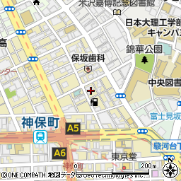 東京都千代田区神田神保町1丁目28周辺の地図