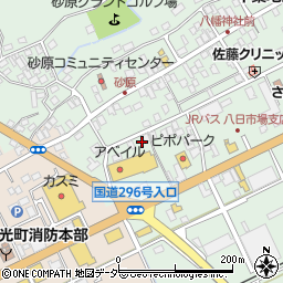 千葉県匝瑳市八日市場イ751-8周辺の地図