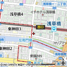 株式会社水野鞄店東京店周辺の地図