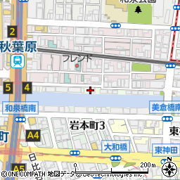 東京都千代田区神田佐久間河岸70周辺の地図