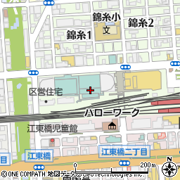 グラビス錦糸町オリナス店周辺の地図