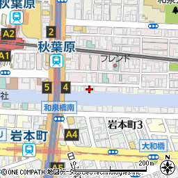 東京都千代田区神田佐久間河岸69周辺の地図
