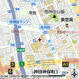 専修大学神田キャンパス 14Fカフェテリア周辺の地図