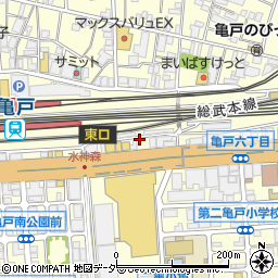 第一産業　亀戸駅前ＳＳ周辺の地図