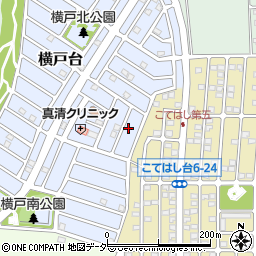 千葉県千葉市花見川区横戸台11-4周辺の地図