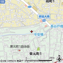 若竹ハイツ周辺の地図