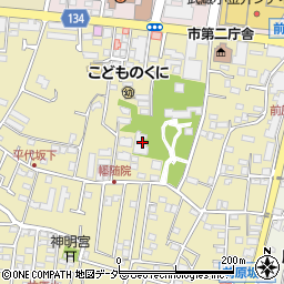 幡随院徳寿庵周辺の地図