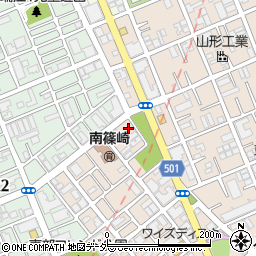 東京都江戸川区南篠崎町3丁目31-8周辺の地図
