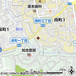 花沢ハイツ周辺の地図