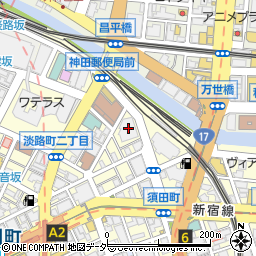 東京都千代田区神田須田町1丁目23周辺の地図