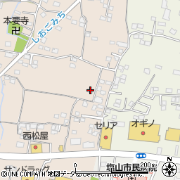 山梨県甲州市塩山下塩後797周辺の地図