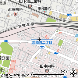 東京都立川市柴崎町2丁目6周辺の地図