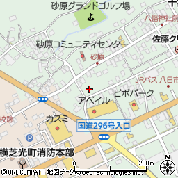 千葉県匝瑳市八日市場イ2664周辺の地図