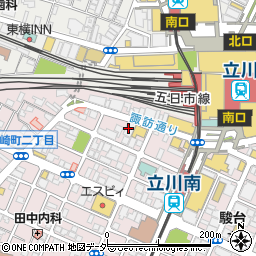 しゃぶ葉 立川駅南口店周辺の地図