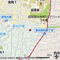 東京都国分寺市東元町1丁目12-11周辺の地図