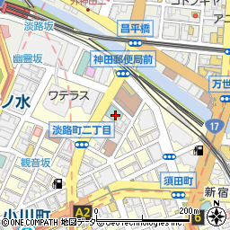 ホテルマイステイズ御茶ノ水コンファレンスセンター周辺の地図