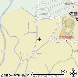 千葉県佐倉市太田1574周辺の地図