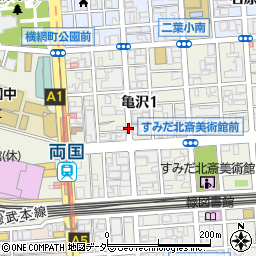 〒130-0014 東京都墨田区亀沢の地図