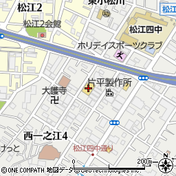 ツルハドラッグ江戸川西一之江店周辺の地図