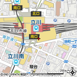 Zoffルミネ立川店 周辺の地図