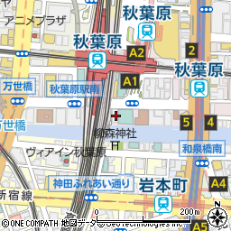 東京都千代田区神田佐久間町1丁目8-4周辺の地図