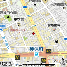 ローソン神田神保町白山通り店周辺の地図