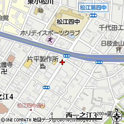 松江第四中周辺の地図