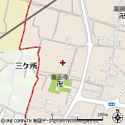 山梨県甲州市塩山下塩後288周辺の地図