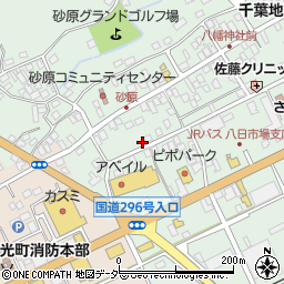 千葉県匝瑳市八日市場イ2676周辺の地図