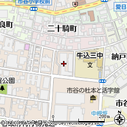 ＮＴＴ加賀町社宅周辺の地図