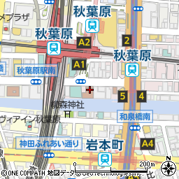 東京都千代田区神田佐久間町1丁目9周辺の地図
