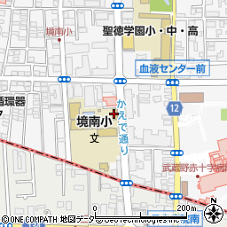 武蔵野進学セミナー武蔵境教室周辺の地図