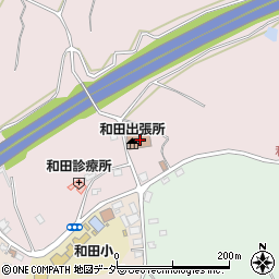 和田コミュニティセンター周辺の地図