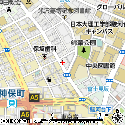 錦華通り法律事務所周辺の地図