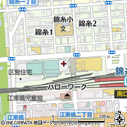 東京信用保証協会錦糸町支店周辺の地図