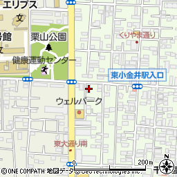 東京都小金井市東町4丁目13-23周辺の地図