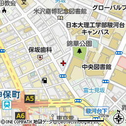 東京都千代田区神田猿楽町1丁目2周辺の地図