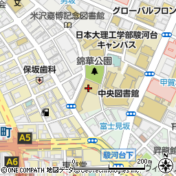 東京都千代田区神田猿楽町1丁目1周辺の地図