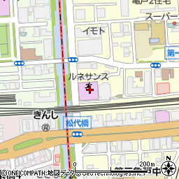 コモディイイダ食彩館亀戸店周辺の地図