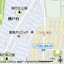 千葉県千葉市花見川区横戸台11-6周辺の地図