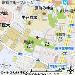 東京都新宿区河田町1周辺の地図