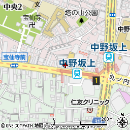 住友不動産販売株式会社　中野坂上営業センター周辺の地図