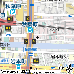 東京都千代田区神田佐久間町2丁目3周辺の地図