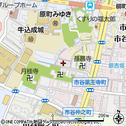 東京都新宿区市谷薬王寺町18周辺の地図